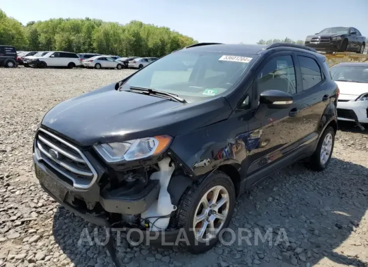 FORD ECOSPORT S 2018 vin MAJ3P1TE9JC187556 from auto auction Copart