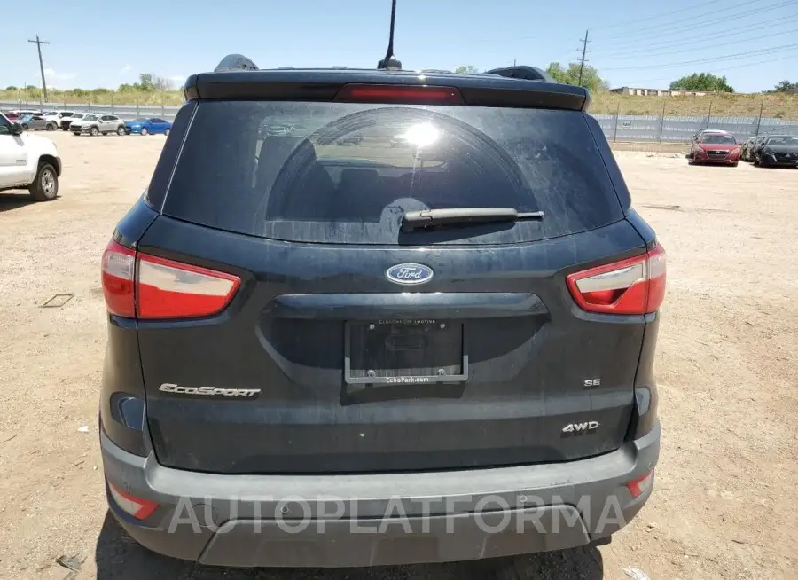 FORD ECOSPORT S 2018 vin MAJ6P1UL2JC199963 from auto auction Copart