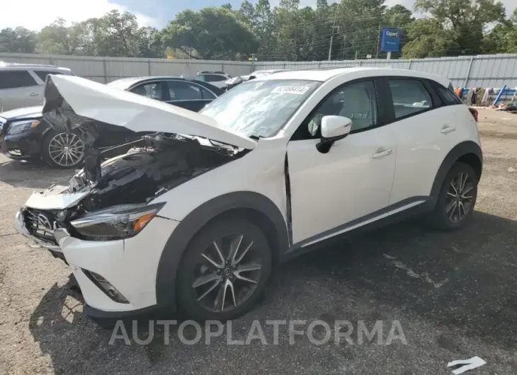 MAZDA CX-3 GRAND 2017 vin JM1DKDD78H0174615 from auto auction Copart