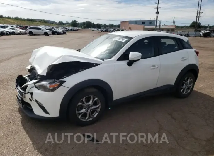 MAZDA CX-3 SPORT 2017 vin JM1DKFB72H0171627 from auto auction Copart