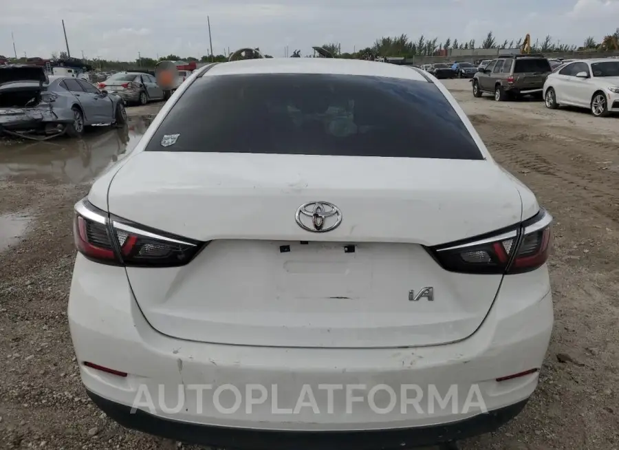 TOYOTA YARIS IA 2018 vin 3MYDLBYV4JY323111 from auto auction Copart