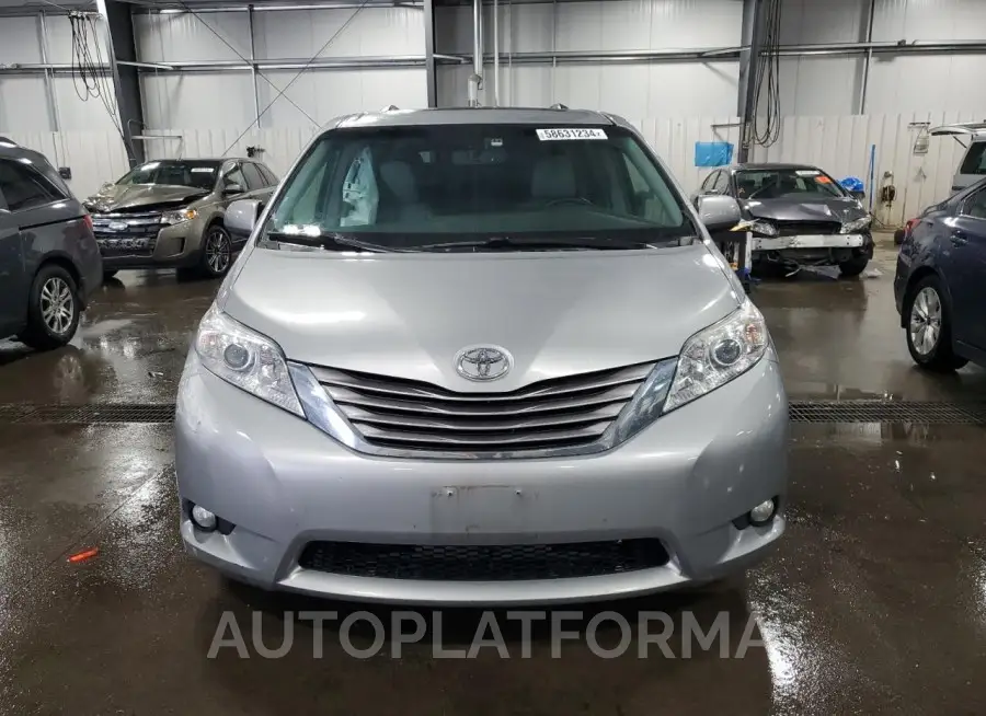 TOYOTA SIENNA XLE 2015 vin 5TDYK3DC6FS597115 from auto auction Copart