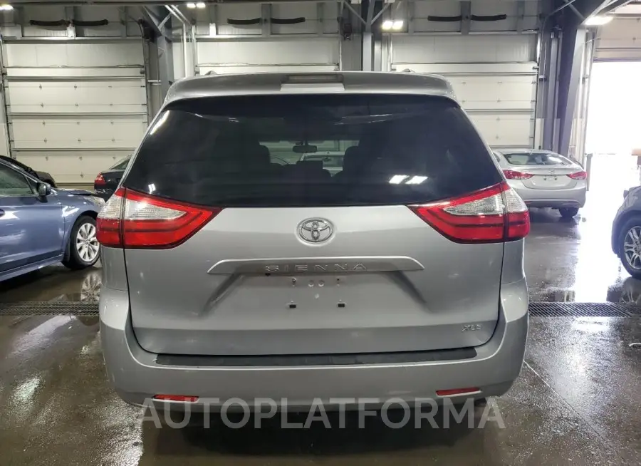 TOYOTA SIENNA XLE 2015 vin 5TDYK3DC6FS597115 from auto auction Copart