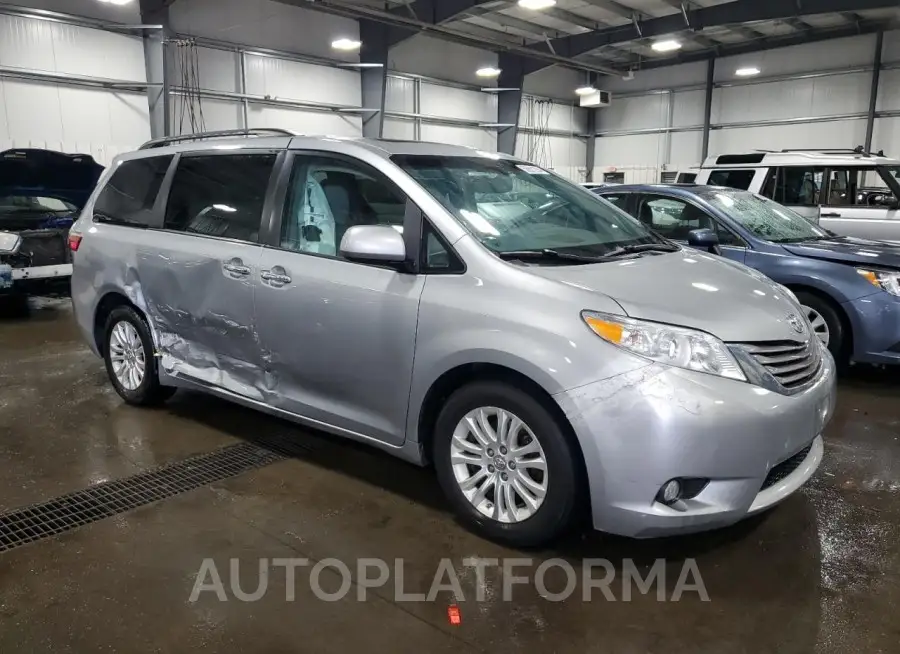 TOYOTA SIENNA XLE 2015 vin 5TDYK3DC6FS597115 from auto auction Copart