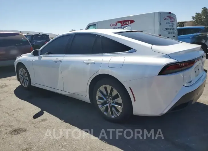 TOYOTA MIRAI LE 2022 vin JTDAAAAA8NA006886 from auto auction Copart