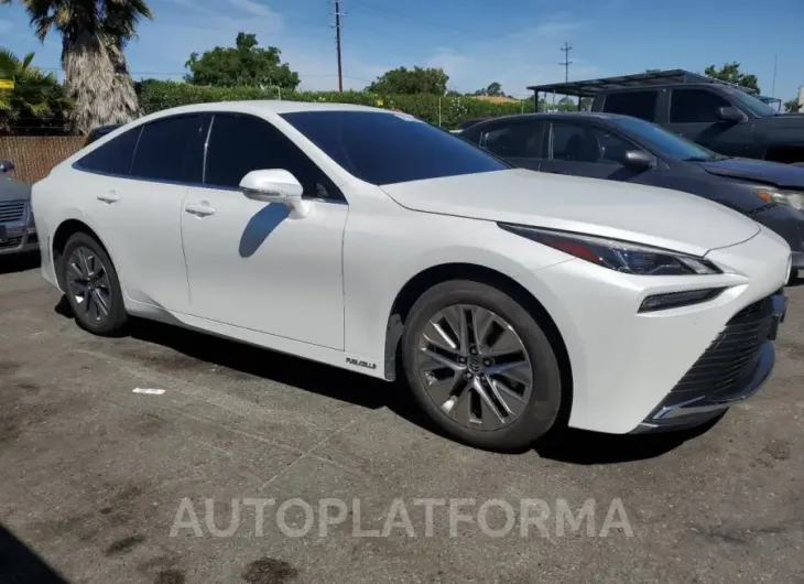 TOYOTA MIRAI LE 2022 vin JTDAAAAA8NA006886 from auto auction Copart