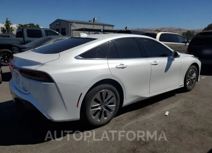 TOYOTA MIRAI LE 2022 vin JTDAAAAA8NA006886 from auto auction Copart