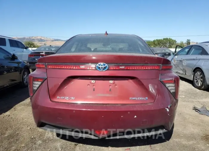 TOYOTA MIRAI 2017 vin JTDBVRBD7HA003188 from auto auction Copart