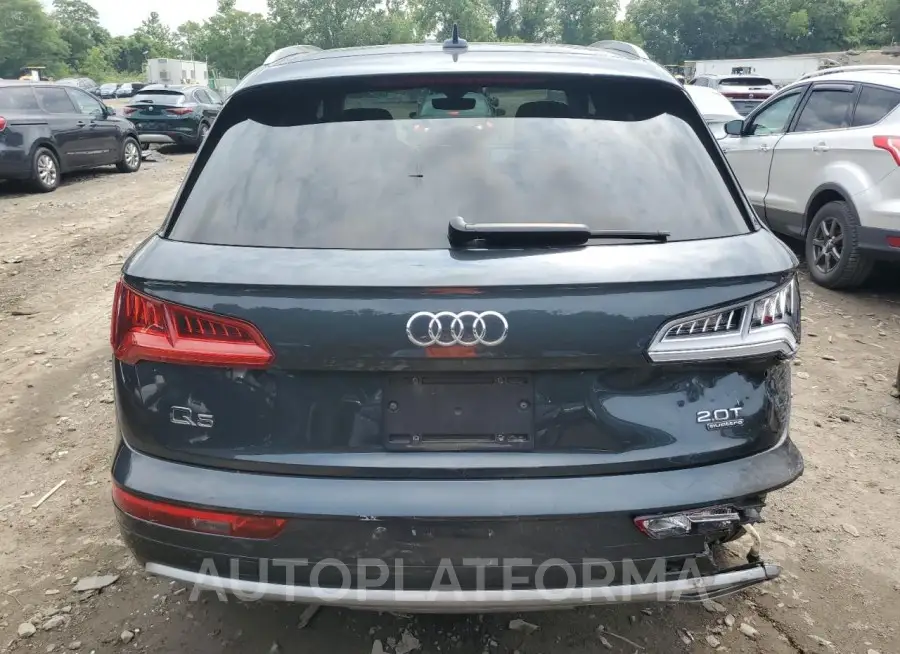 AUDI Q5 PREMIUM 2018 vin WA1BNAFY1J2100654 from auto auction Copart