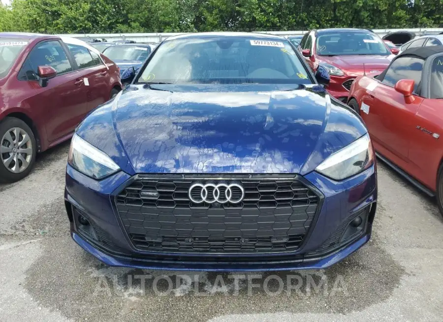 AUDI A5 PREMIUM 2022 vin WAUCBCF50NA011882 from auto auction Copart