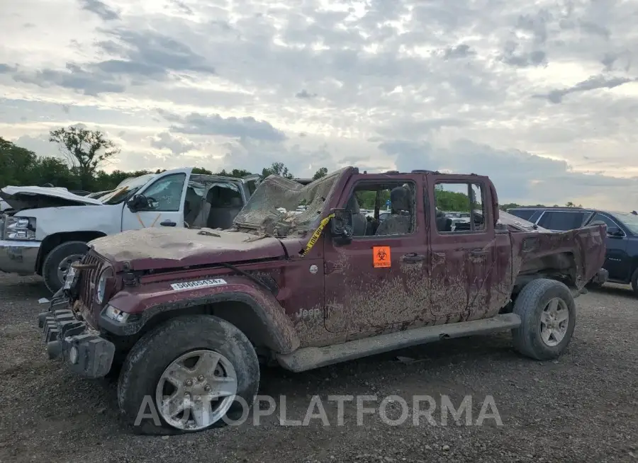 JEEP GLADIATOR 2021 vin 1C6HJTFG2ML545196 from auto auction Copart