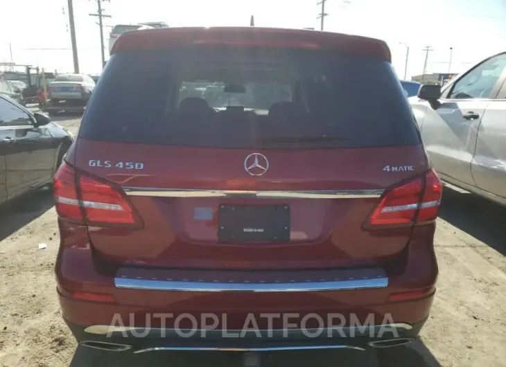 MERCEDES-BENZ GLS 450 4M 2017 vin 4JGDF6EE0HA762754 from auto auction Copart