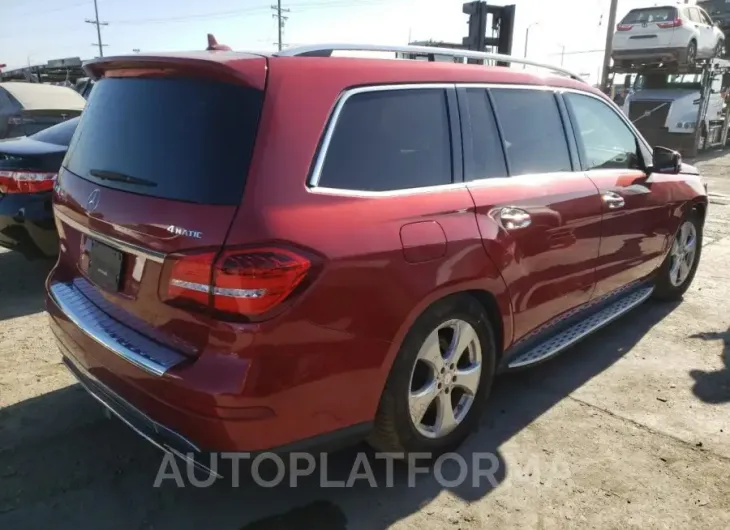 MERCEDES-BENZ GLS 450 4M 2017 vin 4JGDF6EE0HA762754 from auto auction Copart