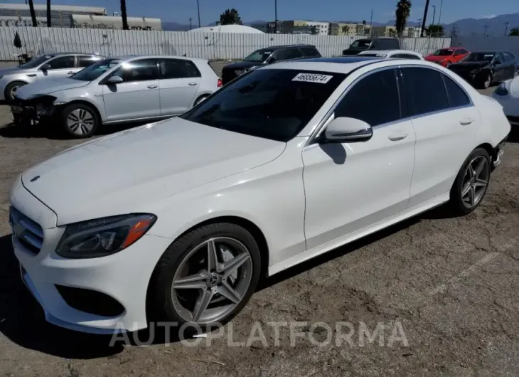 MERCEDES-BENZ C 300 2018 vin 55SWF4JB8JU239247 from auto auction Copart