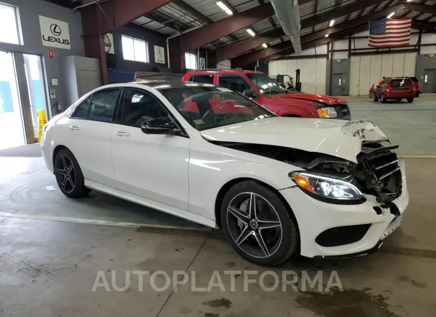 MERCEDES-BENZ C 300 4MAT 2018 vin 55SWF4KB6JU257924 from auto auction Copart