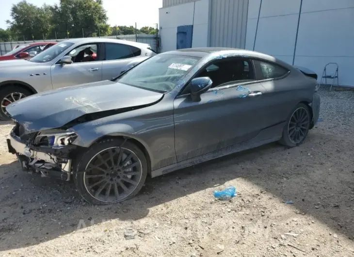 MERCEDES-BENZ C 43 AMG 2021 vin W1KWJ6EB7MG058100 from auto auction Copart