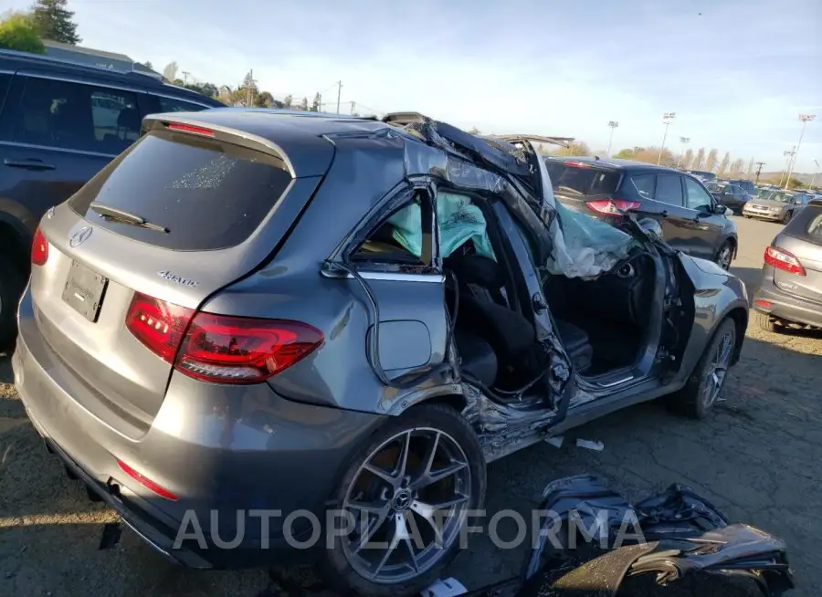 MERCEDES-BENZ GLC 300 4M 2022 vin W1N0G8EB1NV326672 from auto auction Copart