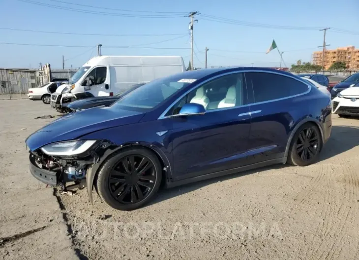 TESLA MODEL X 2016 vin 5YJXCBE49GF018148 from auto auction Copart