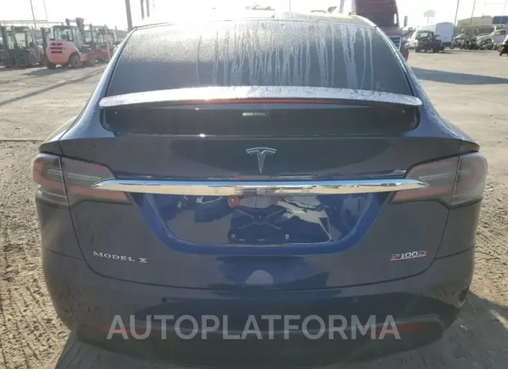 TESLA MODEL X 2016 vin 5YJXCBE49GF018148 from auto auction Copart