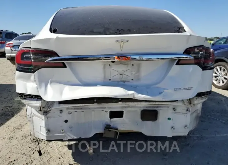 TESLA MODEL X 2019 vin 5YJXCDE4XKF196848 from auto auction Copart