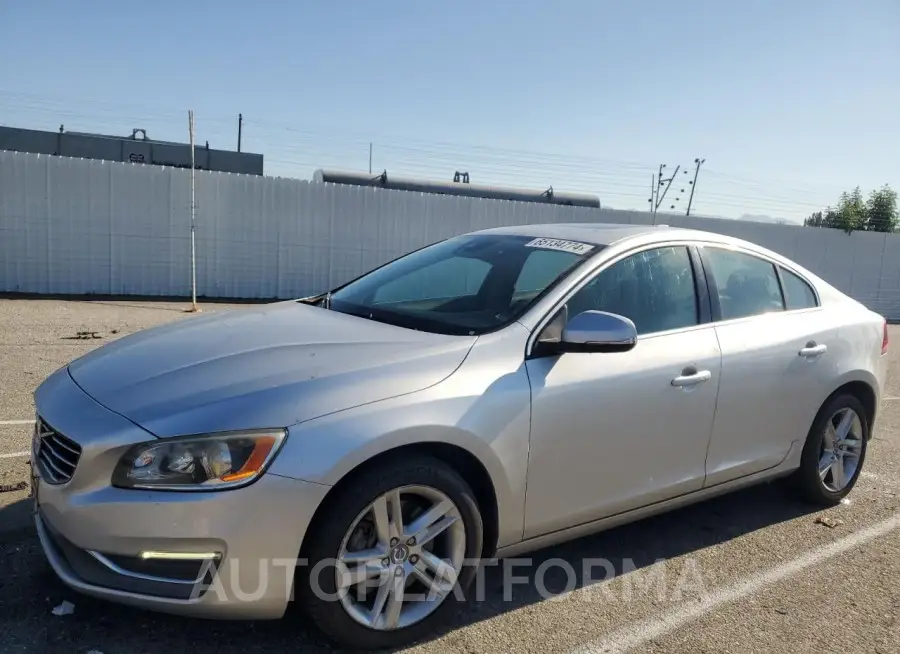 VOLVO S60 PREMIE 2015 vin YV1612TKXF1337935 from auto auction Copart