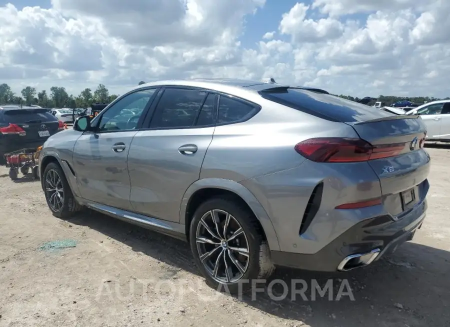 BMW X6 XDRIVE4 2024 vin 5UX33EX03R9V15881 from auto auction Copart