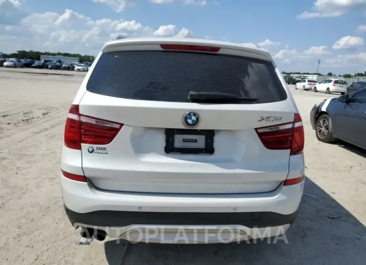 BMW X3 XDRIVE2 2015 vin 5UXWX9C5XF0D56452 from auto auction Copart