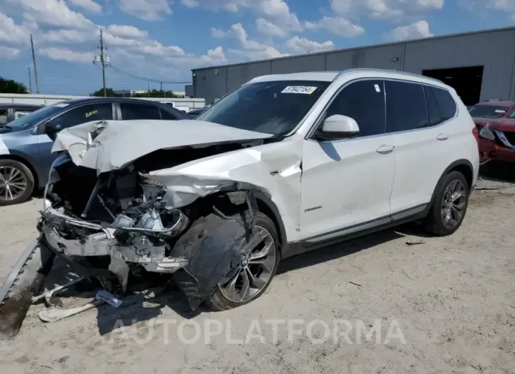 BMW X3 XDRIVE2 2015 vin 5UXWX9C5XF0D56452 from auto auction Copart