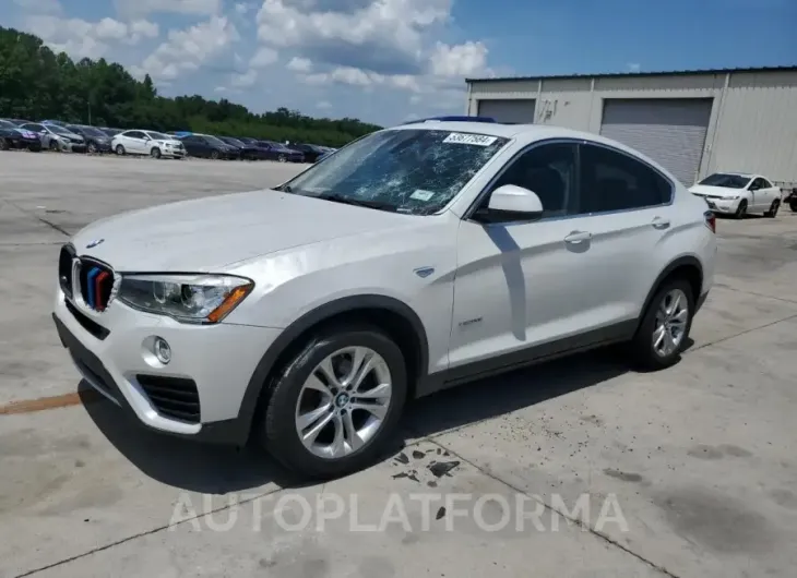 BMW X4 XDRIVE2 2015 vin 5UXXW3C54F0M88639 from auto auction Copart