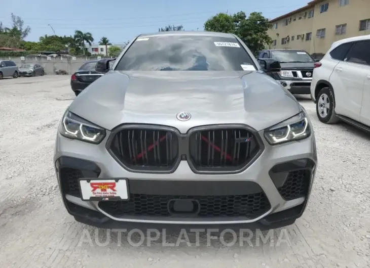 BMW X6 M 2022 vin 5YMCY0C05N9N11313 from auto auction Copart