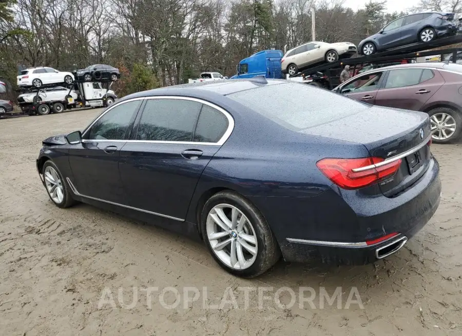 BMW 750 XI 2016 vin WBA7F2C5XGG417169 from auto auction Copart