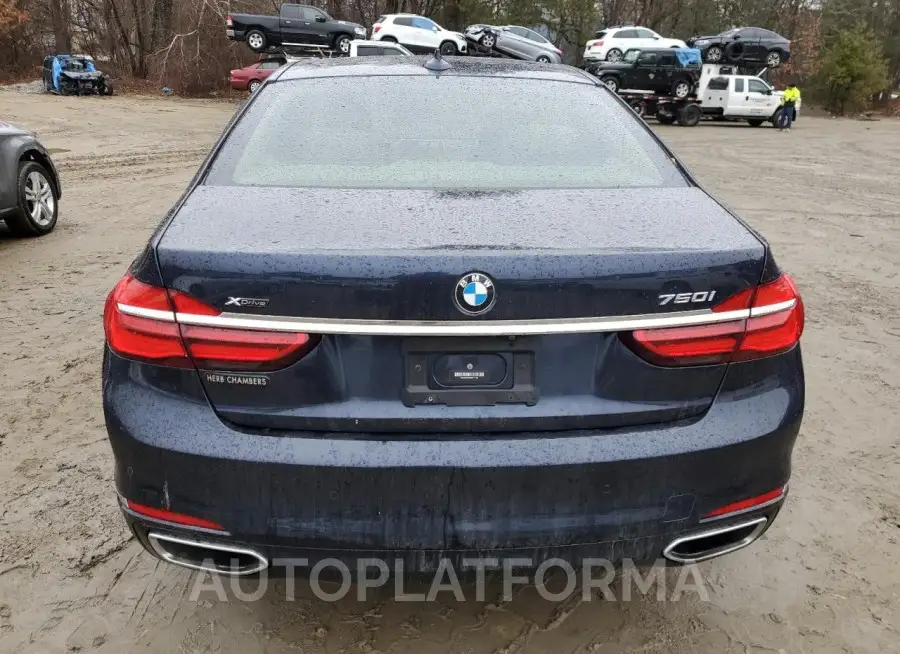 BMW 750 XI 2016 vin WBA7F2C5XGG417169 from auto auction Copart