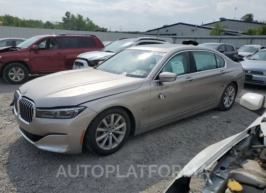 BMW 740 XI 2022 vin WBA7T4C09NCJ04658 from auto auction Copart