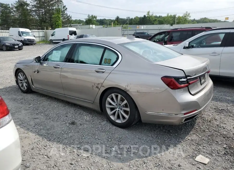 BMW 740 XI 2022 vin WBA7T4C09NCJ04658 from auto auction Copart