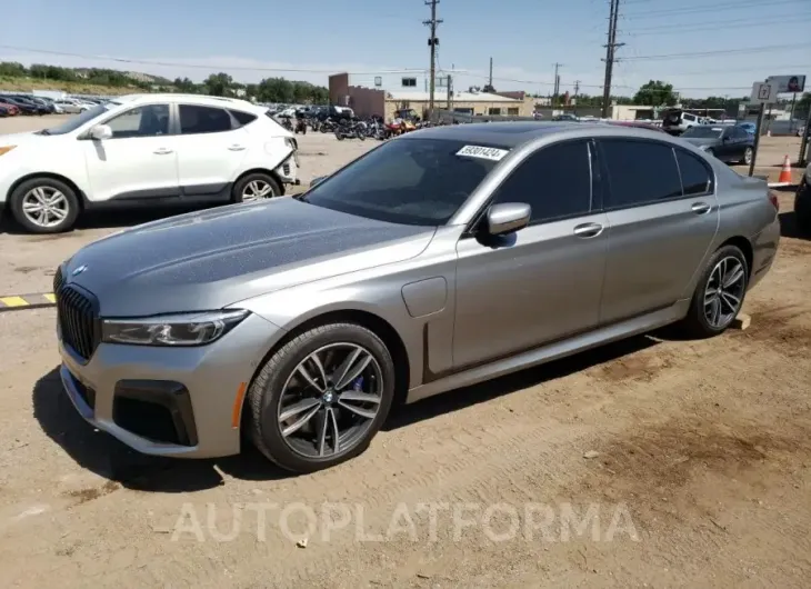 BMW 745XE 2020 vin WBA7W4C01LBM70639 from auto auction Copart