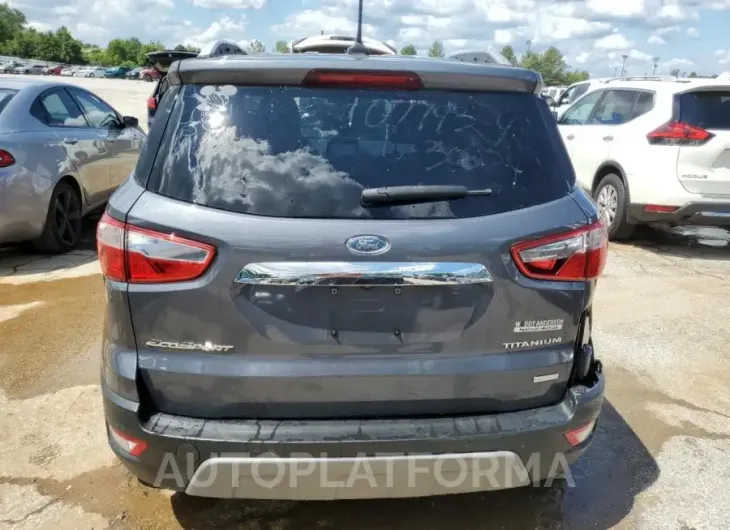 FORD ECOSPORT T 2018 vin MAJ3P1VE0JC160839 from auto auction Copart