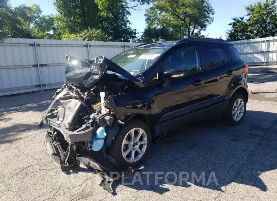 FORD ECOSPORT S 2022 vin MAJ6S3GL7NC472505 from auto auction Copart