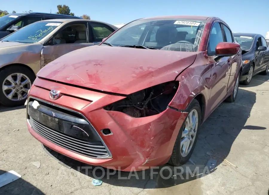 TOYOTA YARIS IA 2017 vin 3MYDLBYV6HY182455 from auto auction Copart