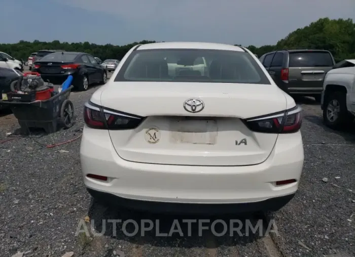 TOYOTA YARIS IA 2018 vin 3MYDLBYV7JY326858 from auto auction Copart