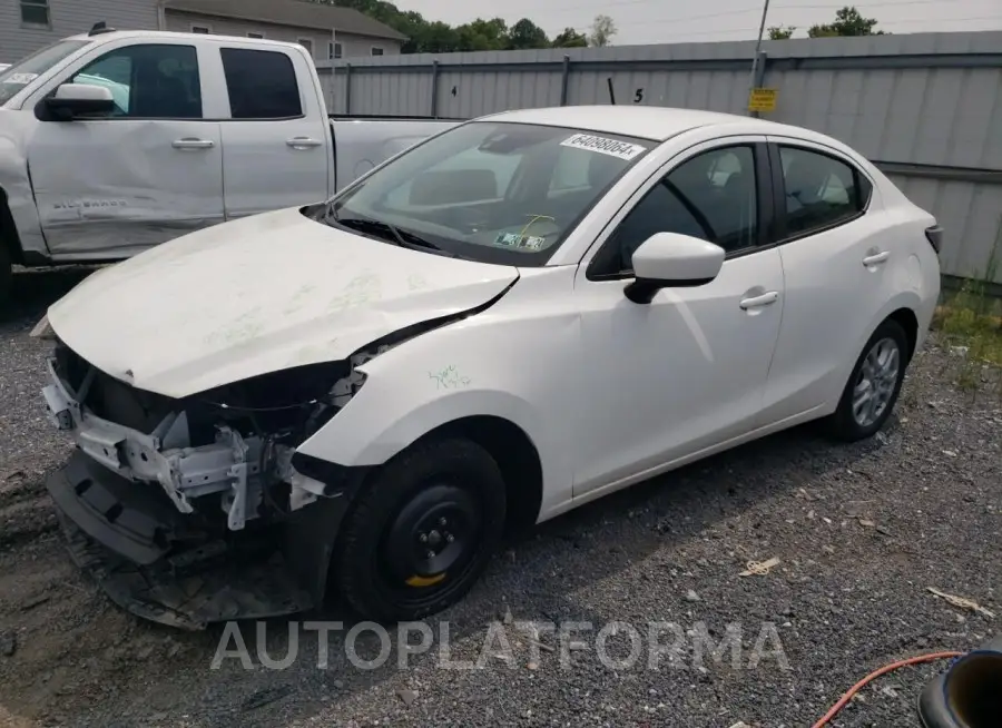 TOYOTA YARIS IA 2018 vin 3MYDLBYV7JY326858 from auto auction Copart