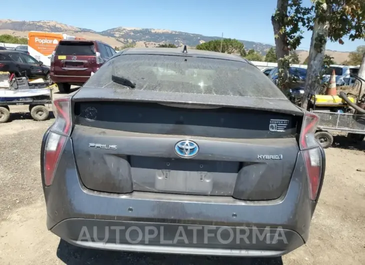 TOYOTA PRIUS 2017 vin JTDKBRFU9H3574737 from auto auction Copart