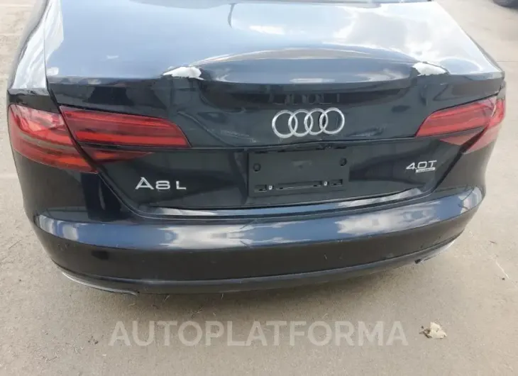 AUDI A8 L QUATT 2017 vin WAU43AFD2HN001106 from auto auction Copart