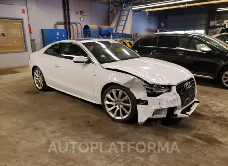 AUDI A5 PREMIUM 2016 vin WAUM2AFRXGA031832 from auto auction Copart