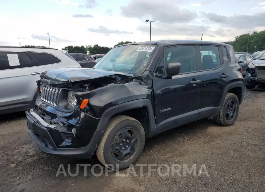 JEEP RENEGADE S 2020 vin ZACNJBAB8LPL40118 from auto auction Copart