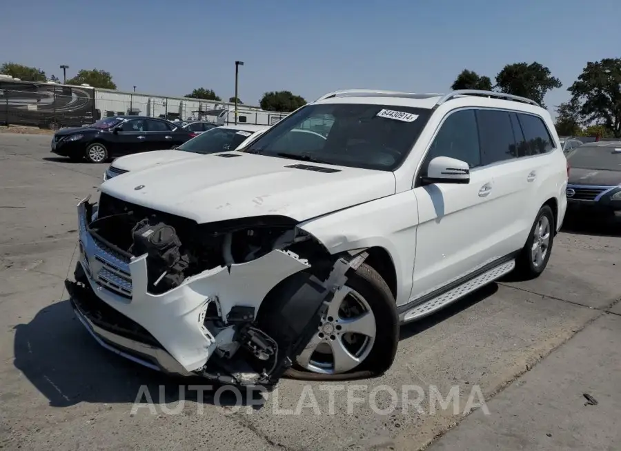 MERCEDES-BENZ GLS 450 4M 2017 vin 4JGDF6EE3HA821389 from auto auction Copart