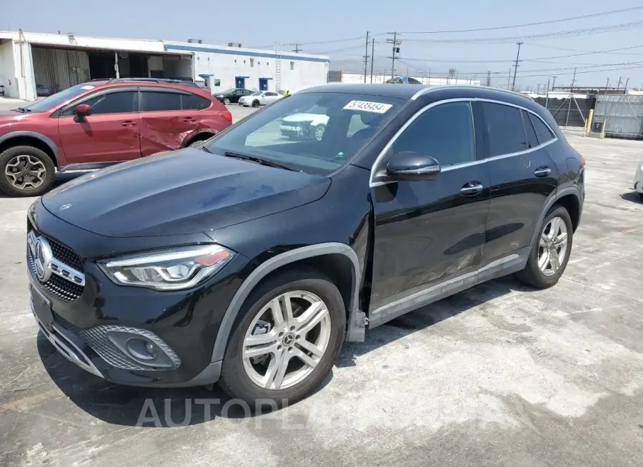 MERCEDES-BENZ GLA 250 4M 2021 vin W1N4N4HB3MJ117130 from auto auction Copart