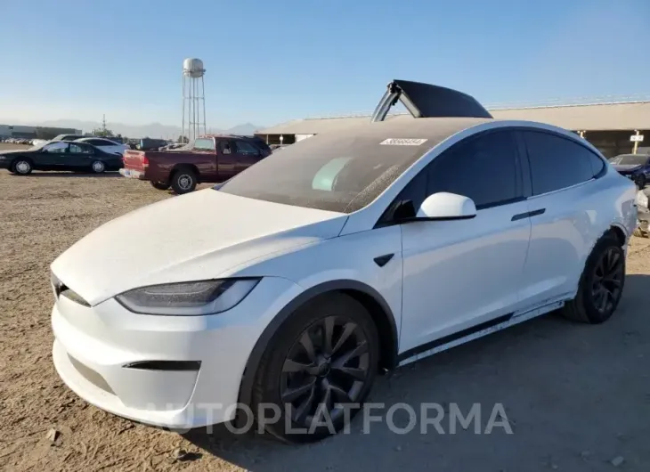 TESLA MODEL X 2023 vin 7SAXCBE56PF385780 from auto auction Copart