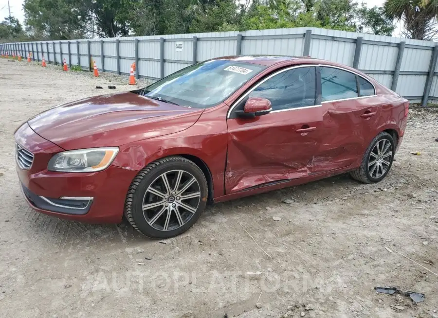 VOLVO S60 PLATIN 2016 vin LYV402FMXGB098376 from auto auction Copart