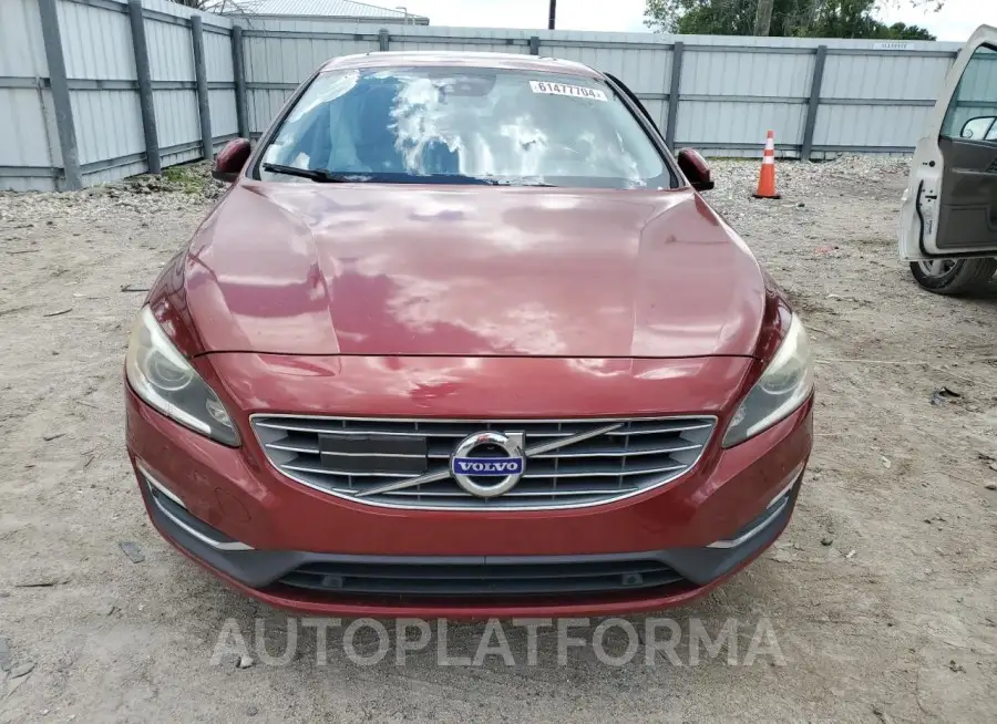 VOLVO S60 PLATIN 2016 vin LYV402FMXGB098376 from auto auction Copart