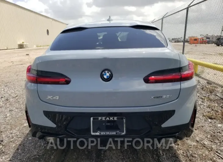 BMW X4 XDRIVE3 2024 vin 5UX33DT09R9W84111 from auto auction Copart